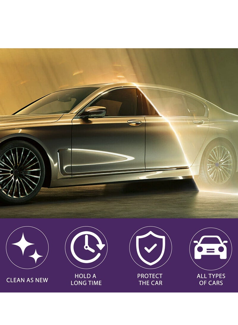 Purple coating, car scratches, paint cleaning, dustproofing, refurbishment, polishing, maintenance, coating - Image 3